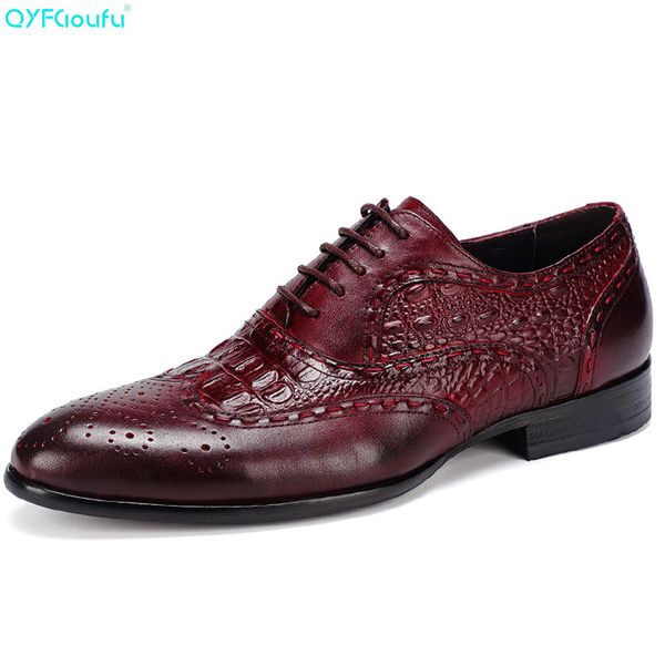 qyfcioufu lace up men formal brogue shoes luxury carving dress shoes genuine leather cow leather oxfords work, Black
qyfcioufu lace up men formal brogue shoes luxury carving dress shoes genuine leather cow leather oxfords work, Black