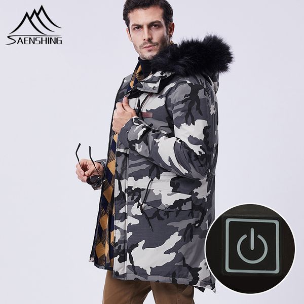 saenshing winter ski jacket men women jackets thick usb electric outdoor waterproof hiking camping trekking climbing, Blue;black
saenshing winter ski jacket men women jackets thick usb electric outdoor waterproof hiking camping trekking climbing, Blue;black