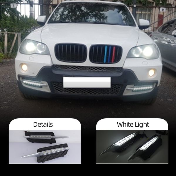 2pcs drl for bmw x5 e70 2007 2008 2009 2010 daytime running lights daylight car led fog head lamp light cover
2pcs drl for bmw x5 e70 2007 2008 2009 2010 daytime running lights daylight car led fog head lamp light cover