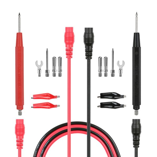 16pcs universal digital multimeter probe test leads multimeter needle tip tester lead probe wire pen
16pcs universal digital multimeter probe test leads multimeter needle tip tester lead probe wire pen