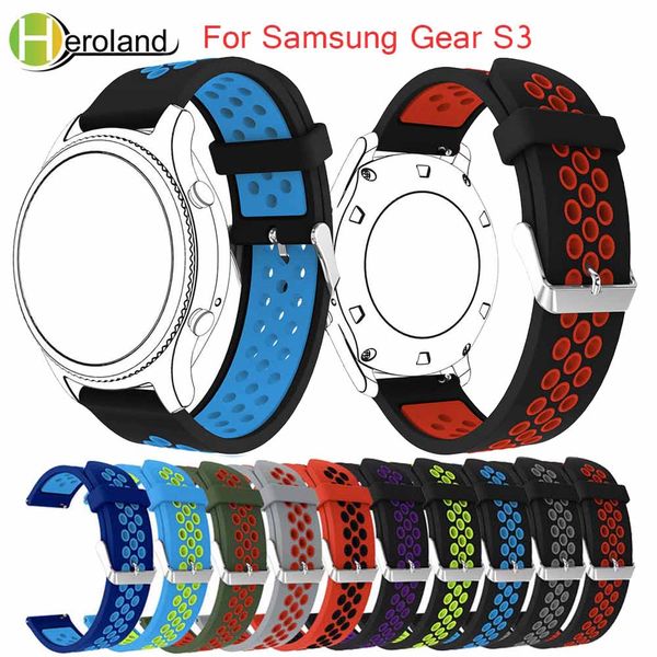 sport silicone watch strap for samsung gear s3 frontier/classic m-r760 sm-r770 band bracelet replacement smart watch wristbands, Black;brown
sport silicone watch strap for samsung gear s3 frontier/classic m-r760 sm-r770 band bracelet replacement smart watch wristbands, Black;brown