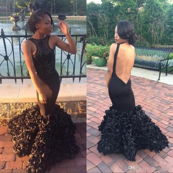 2019 new aso ebi black mermaid backless 2k19 prom party evening gowns with beads rose flowers sweep train formal wear celebrity dresses
2019 new aso ebi black mermaid backless 2k19 prom party evening gowns with beads rose flowers sweep train formal wear celebrity dresses