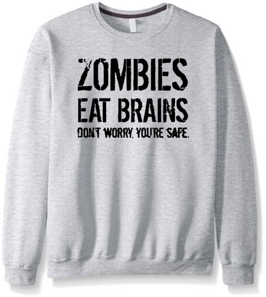 fashion-eat brains letters print hoodies autumn winter new men women pullovers sports wear fleece hoodies, Black
fashion-eat brains letters print hoodies autumn winter new men women pullovers sports wear fleece hoodies, Black