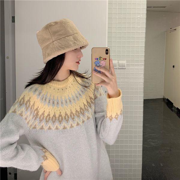 women's sweaters 2021 knitted fashion women spring o-neck long sleeve pullover sweater female pull femme, White;black
women's sweaters 2021 knitted fashion women spring o-neck long sleeve pullover sweater female pull femme, White;black