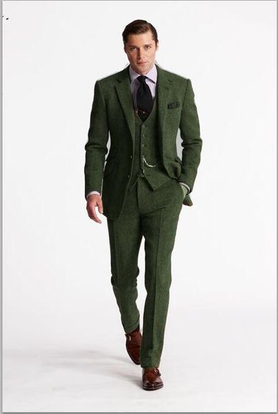 new tailored green suit men groom blazer slim fit 3 pieces tuxedo custom prom wedding suits terno masculino jacket+pant+vest, White;black
new tailored green suit men groom blazer slim fit 3 pieces tuxedo custom prom wedding suits terno masculino jacket+pant+vest, White;black