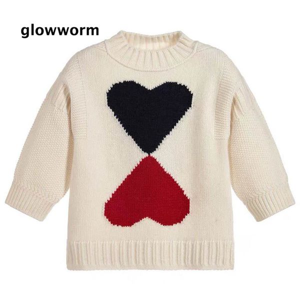 glowwormkids 2018 runway autumn winter boys sweater girls sweater children clothing pullover heart pattern hs103, Blue
glowwormkids 2018 runway autumn winter boys sweater girls sweater children clothing pullover heart pattern hs103, Blue