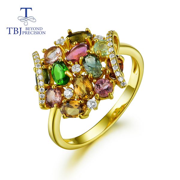 multi-color tourmaline rings natural gemstone simple flower design 925 sterling silver fashion jewelry for girls tbj promotion, Golden;silver
multi-color tourmaline rings natural gemstone simple flower design 925 sterling silver fashion jewelry for girls tbj promotion, Golden;silver