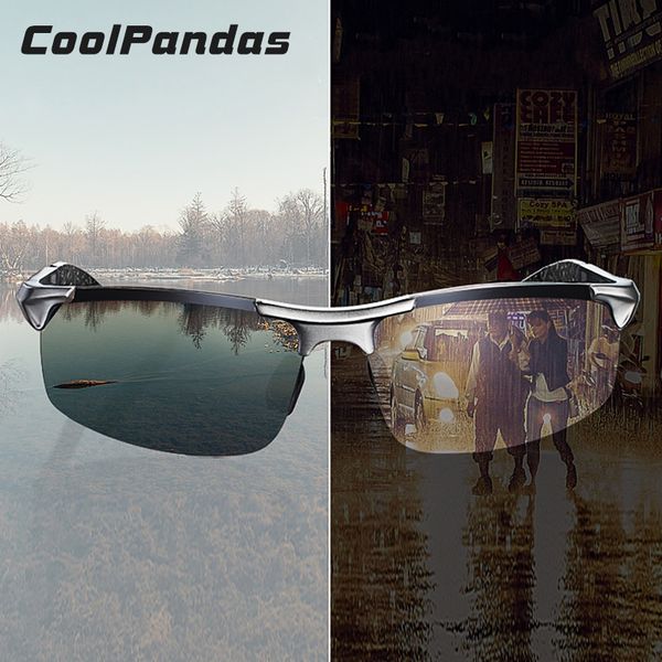 coolpandas brand classic aluminum magnesium sunglasses polarized men safety driving glasses pchromic change-color lens male, White;black
coolpandas brand classic aluminum magnesium sunglasses polarized men safety driving glasses pchromic change-color lens male, White;black