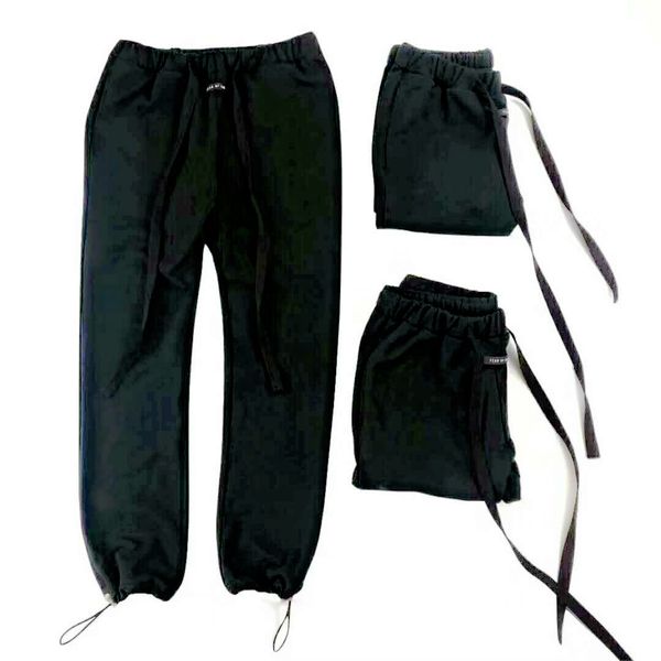 latest high street hip hop rap fog style loose ribbon pants casual joggers fg sweatpants cotton solid color high quality, Black
latest high street hip hop rap fog style loose ribbon pants casual joggers fg sweatpants cotton solid color high quality, Black