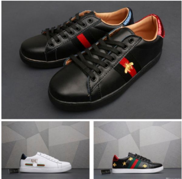 luxury snake designer men women casual shoes low flat leather sneakers ace bee stripes shoe walking sports trainers green red stripes 2020, Black
luxury snake designer men women casual shoes low flat leather sneakers ace bee stripes shoe walking sports trainers green red stripes 2020, Black