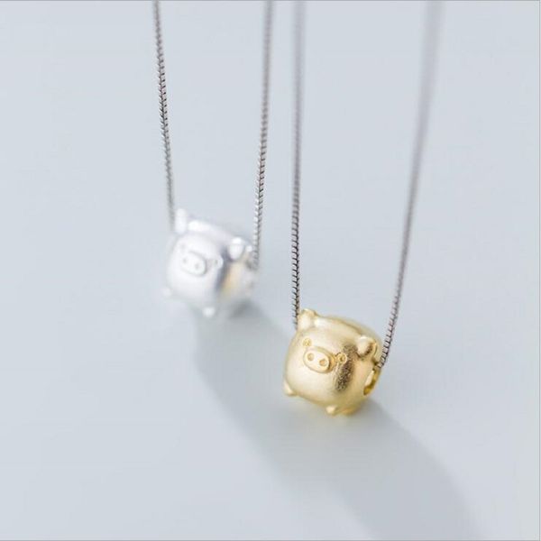 925 sterling silver cute pig charming pendant s925 silver fine jewelry pendant necklace animal for women girl selling gift
925 sterling silver cute pig charming pendant s925 silver fine jewelry pendant necklace animal for women girl selling gift
