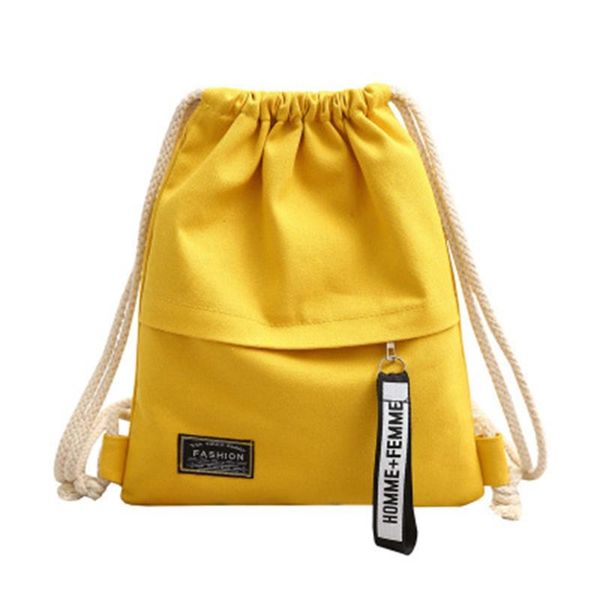 women canvas storage drawstring bag rucksack backpack casual for school travel -opk
women canvas storage drawstring bag rucksack backpack casual for school travel -opk