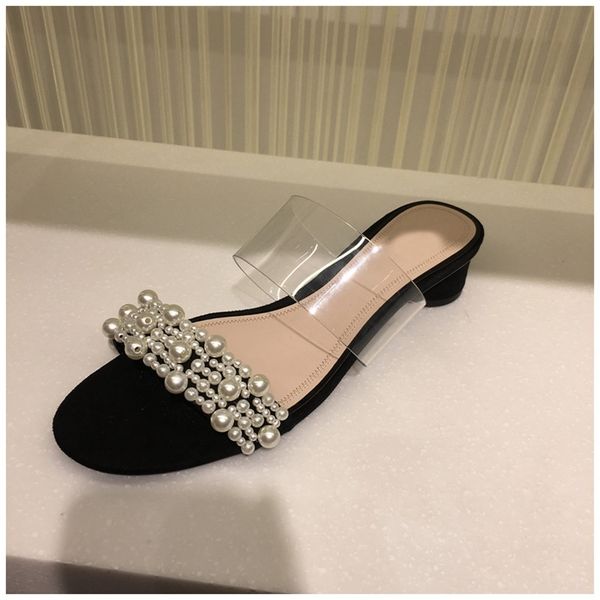 slippers women pearl summer sandals flats string bead fashion ladies outdoor beach slides shoes elegant slipper, Black
slippers women pearl summer sandals flats string bead fashion ladies outdoor beach slides shoes elegant slipper, Black