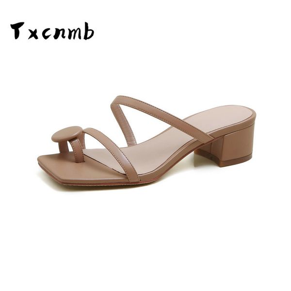 women mules slipper for women fashion flip-flops open toe med heel sandal shoes ladies shollow mouth slides, Black
women mules slipper for women fashion flip-flops open toe med heel sandal shoes ladies shollow mouth slides, Black