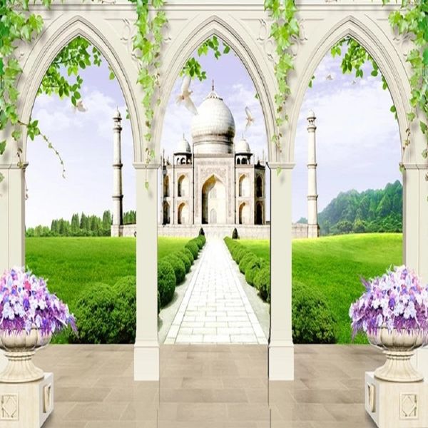 пользовательская большая настенная 3d обои современная творческое 3d расширение пространство taj mahal замок tv задней стена декор глубоко 5
пользовательская большая настенная 3d обои современная творческое 3d расширение пространство taj mahal замок tv задней стена декор глубоко 5