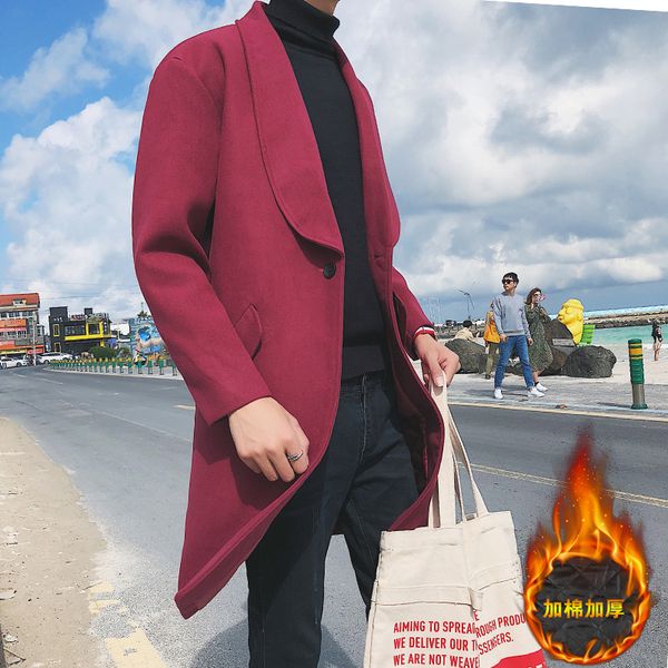 mixcubic 2017 winter british style warm lapel woolen jackets men long section casual slim wine red windbreaker coats men -3xl, Tan;black
mixcubic 2017 winter british style warm lapel woolen jackets men long section casual slim wine red windbreaker coats men -3xl, Tan;black