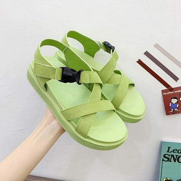 sandals casual women's open toe fashion in 2021 summer versatile students' thick bottom buckle beach shoes women, Black
sandals casual women's open toe fashion in 2021 summer versatile students' thick bottom buckle beach shoes women, Black