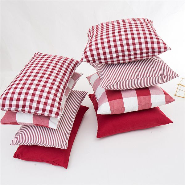 red plaid sofa pillow covers 12" x 20" car waist pillow cases polycotton indoor outdoor square throw pillow sham bh18107
red plaid sofa pillow covers 12" x 20" car waist pillow cases polycotton indoor outdoor square throw pillow sham bh18107