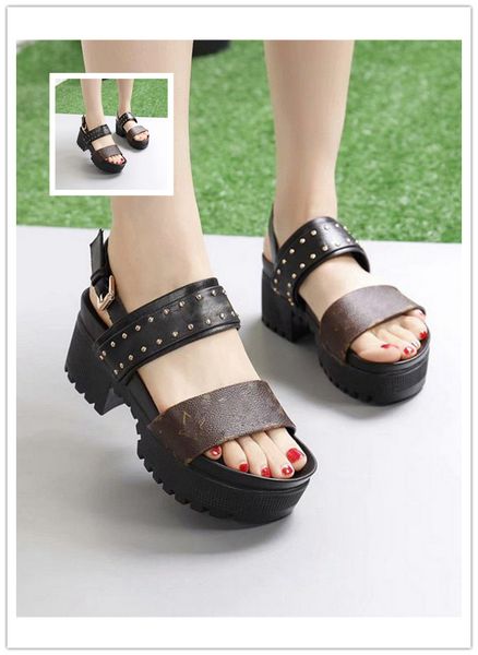 designer luxury platform 1a3red letter printing rivets metal buckle high heel shoes leather laureate platform sandal, Black
designer luxury platform 1a3red letter printing rivets metal buckle high heel shoes leather laureate platform sandal, Black