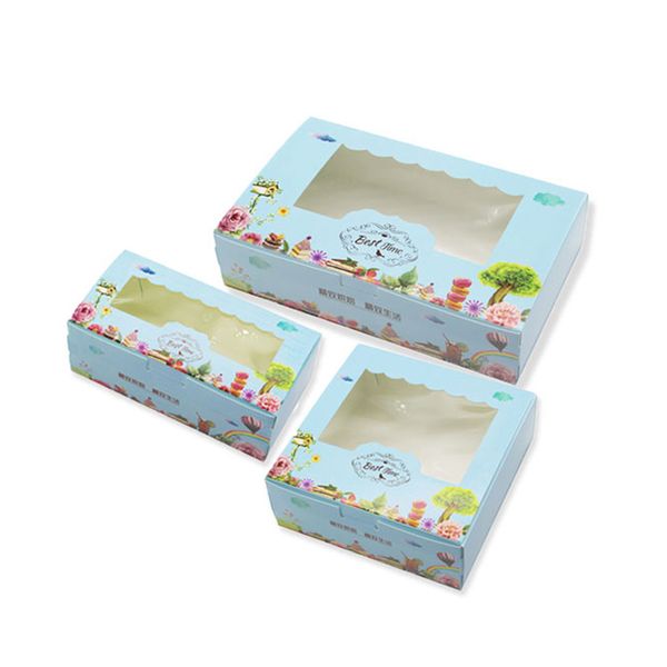 10pcs forest cake gift box with window cookies candy box wedding birthday party packaging gift storage case
10pcs forest cake gift box with window cookies candy box wedding birthday party packaging gift storage case