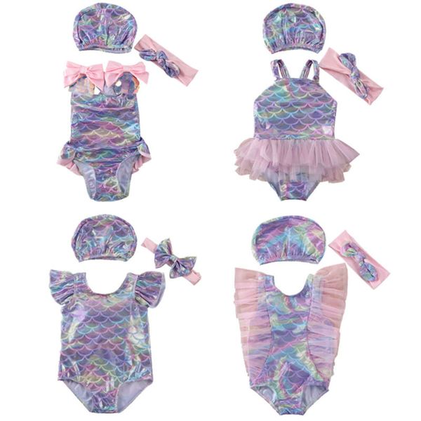 toddler kid baby girls swimwear mermaid scale print swimsuit one piece bikini set beachwear summer bathing suit cute princess, White
toddler kid baby girls swimwear mermaid scale print swimsuit one piece bikini set beachwear summer bathing suit cute princess, White