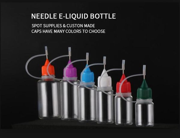 pet e liquid needle bottle 5ml 8ml 10ml 15ml 20ml 30ml ecig oil plastic pe soft ejuice dropper with pinhole metal needle filler colorful cap
pet e liquid needle bottle 5ml 8ml 10ml 15ml 20ml 30ml ecig oil plastic pe soft ejuice dropper with pinhole metal needle filler colorful cap