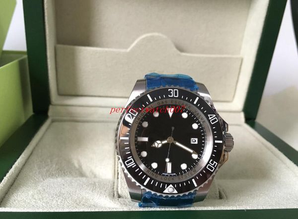 with original box sapphire ceramic black dial sea 116660 44mm automatic mens men's watch watches stainless steel automatic mens watch, Slivery;brown 
with original box sapphire ceramic black dial sea 116660 44mm automatic mens men's watch watches stainless steel automatic mens watch, Slivery;brown