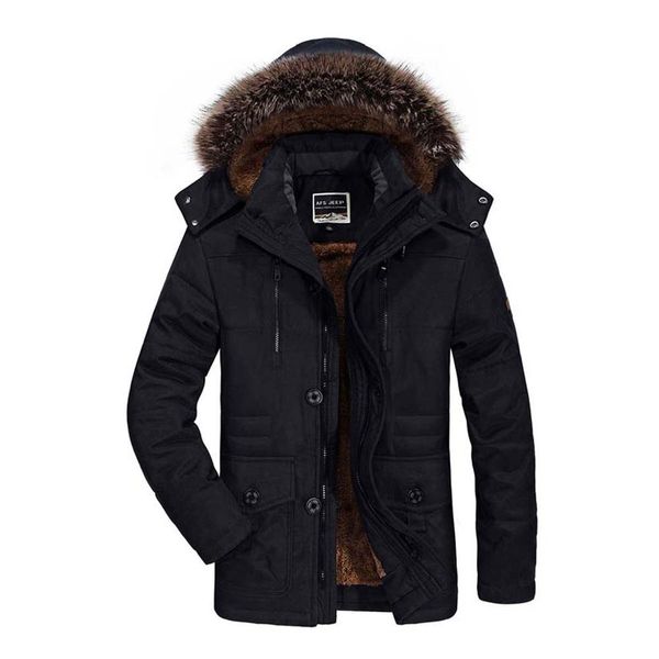 plus velvet thick men's long section large size cotton coat solid color hooded warm slim jacket winter casual versatile coat, Black
plus velvet thick men's long section large size cotton coat solid color hooded warm slim jacket winter casual versatile coat, Black