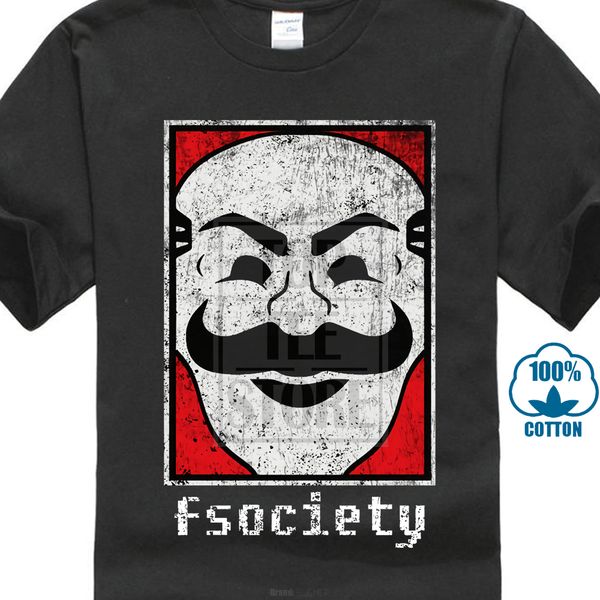 mr robot fsociety logo t shirt symbol hacker anonymous virus tv series shirt, White;black
mr robot fsociety logo t shirt symbol hacker anonymous virus tv series shirt, White;black