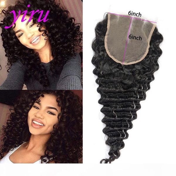 brazilian virgin hair 6x6 lace closure with baby hair deep wave closures middle three part 6*6 lace closure 8-20inch, Black;brown
brazilian virgin hair 6x6 lace closure with baby hair deep wave closures middle three part 6*6 lace closure 8-20inch, Black;brown