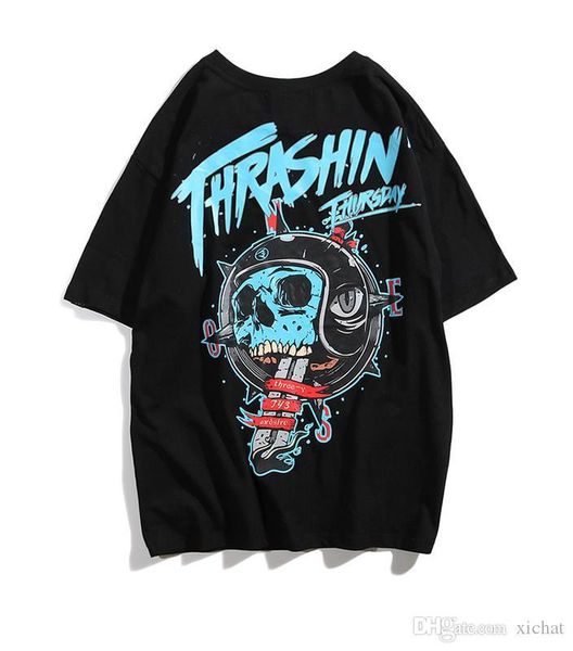 brand harajuku mens skull printed cotton t shirt designer short sleeve oversize hip hop casual boyfriend tshirt tee ld6006, White;black
brand harajuku mens skull printed cotton t shirt designer short sleeve oversize hip hop casual boyfriend tshirt tee ld6006, White;black