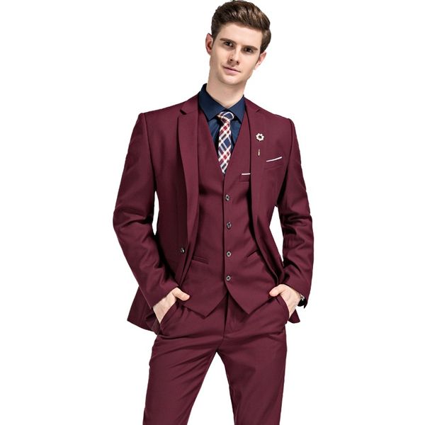 3 pieces set jacket vest pant slim fit casual tuxedo tailored terno business formal mens suit traje hombre wedding suits for men, White;black
3 pieces set jacket vest pant slim fit casual tuxedo tailored terno business formal mens suit traje hombre wedding suits for men, White;black