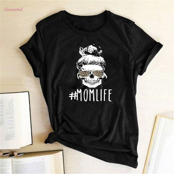 momlife print women t-shirt leopard glasses summer woman t-shirt funny harajuku graphic tee skull shirt ladies mothers day top, White
momlife print women t-shirt leopard glasses summer woman t-shirt funny harajuku graphic tee skull shirt ladies mothers day top, White