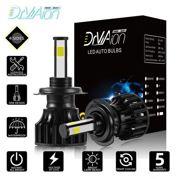 4-sides led headlight kit beam bulbs 6000k white h1/h7/h11 h8 h9/h4 hb2 9003/9005 hb3 h10 9145/9006 hb4
4-sides led headlight kit beam bulbs 6000k white h1/h7/h11 h8 h9/h4 hb2 9003/9005 hb3 h10 9145/9006 hb4