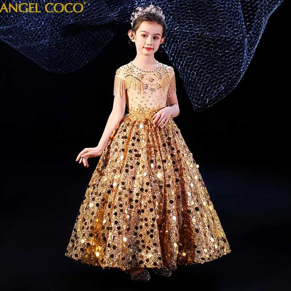 flowers girls dress children's catwalk princess dress kids golden piano costumes formal teenage girls wedding party gown, Red;yellow
flowers girls dress children's catwalk princess dress kids golden piano costumes formal teenage girls wedding party gown, Red;yellow