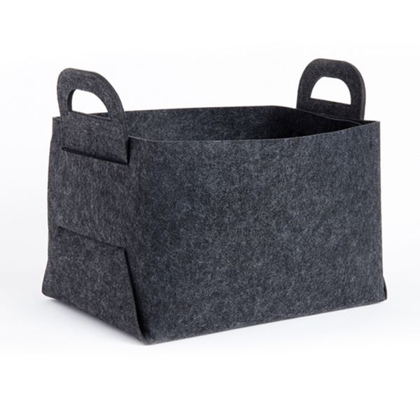 useful goods felt collapsible storage basket for laundry - foldable organizer container bin for toys, clothes, towels, closet,bl
useful goods felt collapsible storage basket for laundry - foldable organizer container bin for toys, clothes, towels, closet,bl