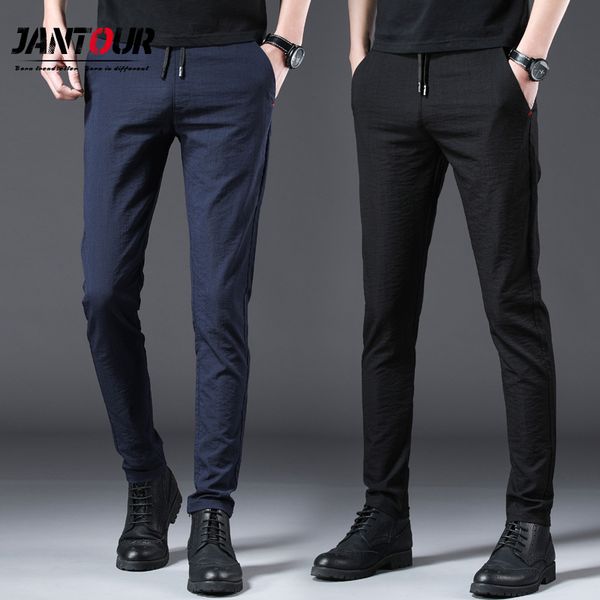 pants men 2019 new mens casual pants cotton male trousers man long straight blue plus size pant male slim business suit, Black
pants men 2019 new mens casual pants cotton male trousers man long straight blue plus size pant male slim business suit, Black