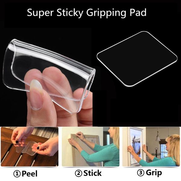 universal anti-slip mat super sticky silica gel gripping pad non-slip recycled reusable auto interior accessories phone holder
universal anti-slip mat super sticky silica gel gripping pad non-slip recycled reusable auto interior accessories phone holder