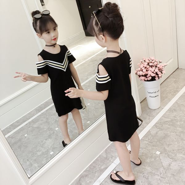 children wear girls dress 2019 summer new children's foreign korean version of the tide suit big children summer cotton fashion, Red;yellow
children wear girls dress 2019 summer new children's foreign korean version of the tide suit big children summer cotton fashion, Red;yellow