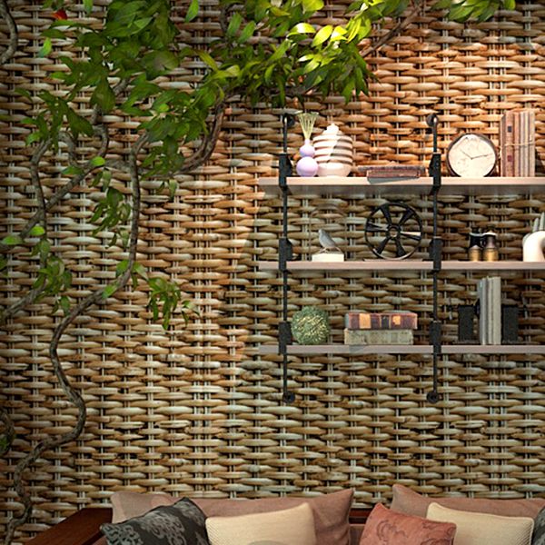 3d vinyl straw weaving wallpaper chinese classical chinese style tea house l personality mat natural eco-friendly wallpaper roll
3d vinyl straw weaving wallpaper chinese classical chinese style tea house l personality mat natural eco-friendly wallpaper roll