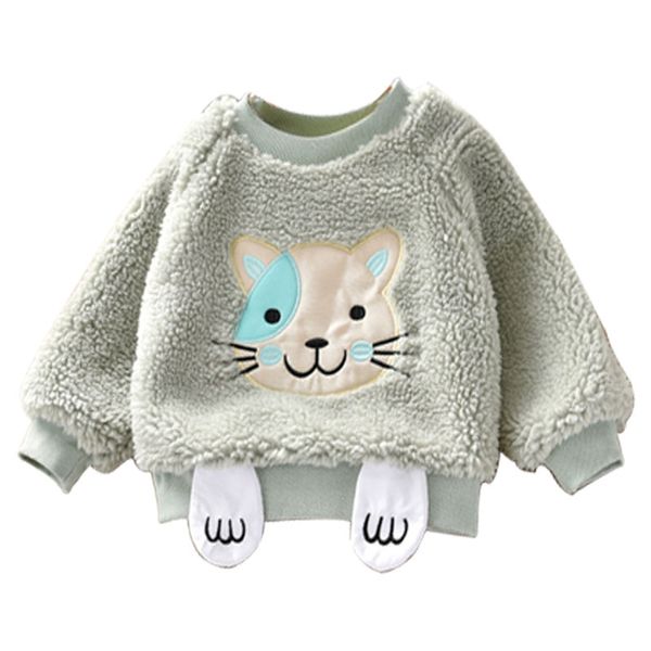 baby girl sweaters winter plush cartoon cat print casual long sleeve sweater for kids new, Blue
baby girl sweaters winter plush cartoon cat print casual long sleeve sweater for kids new, Blue