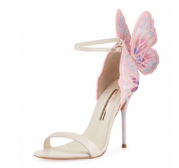 women's leather heels, pink embroidery wings decoration, toe-toed sandals, size: 34-42, Black
women's leather heels, pink embroidery wings decoration, toe-toed sandals, size: 34-42, Black
