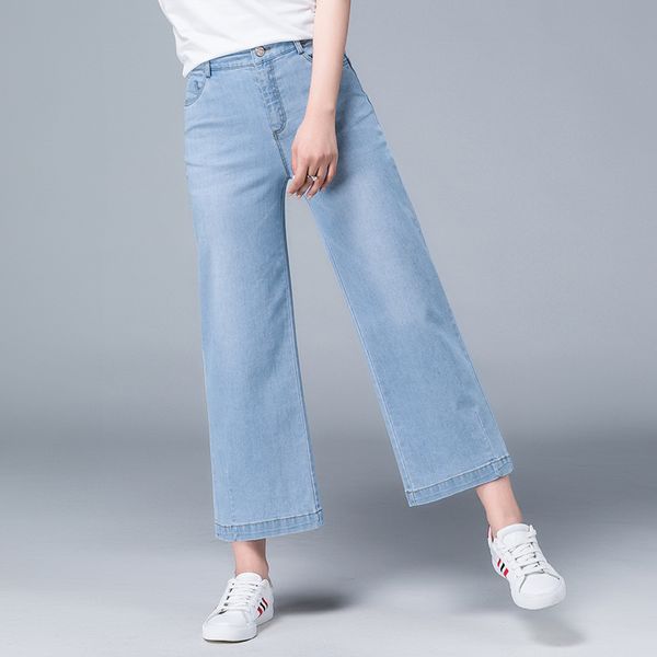 women fashion 2018 high waist ladies wide leg jeans vintage loose denim pants korean blue streetwear
women fashion 2018 high waist ladies wide leg jeans vintage loose denim pants korean blue streetwear
