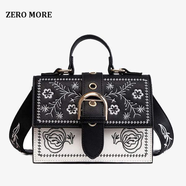 zero more fashion women bag panelled vintage flower girls bags for girls black pu leather women messenger bags drop shipping
zero more fashion women bag panelled vintage flower girls bags for girls black pu leather women messenger bags drop shipping