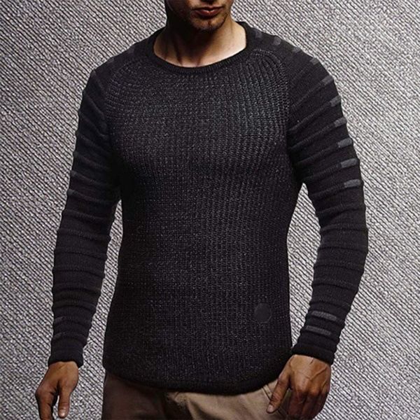 mjartoria 2019 new men's slim casual sweater personality fashion woven stitching pullover thick sweater male brand clothes, White;black
mjartoria 2019 new men's slim casual sweater personality fashion woven stitching pullover thick sweater male brand clothes, White;black