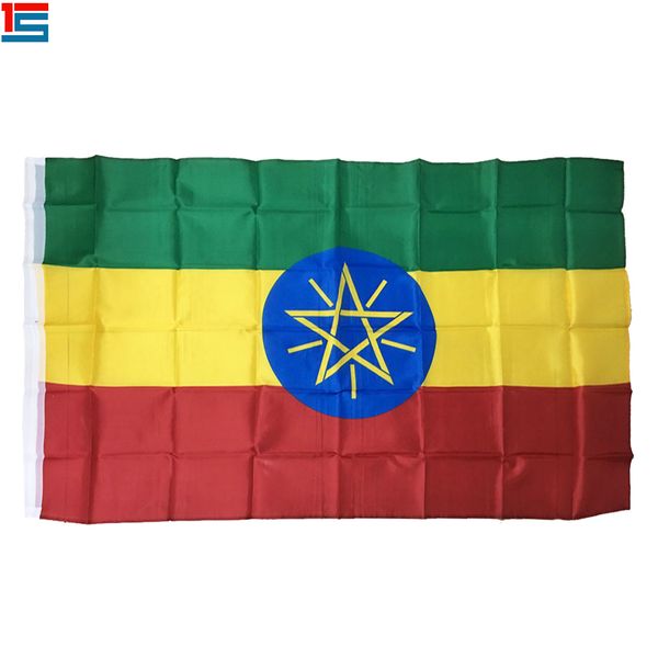 digital printing ethiopia flag 90 x 150 cm polyester national country flag banner with two grommets
digital printing ethiopia flag 90 x 150 cm polyester national country flag banner with two grommets
