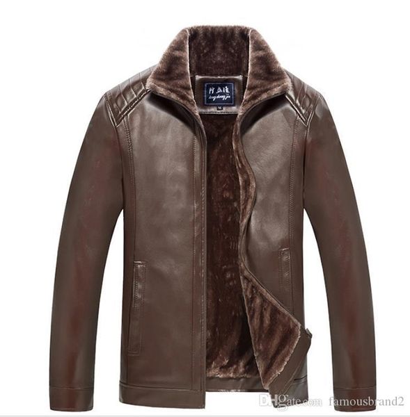 mens designer jackets 19 winter thick lamb sheepskin warm father jacket coats, Black;brown
mens designer jackets 19 winter thick lamb sheepskin warm father jacket coats, Black;brown