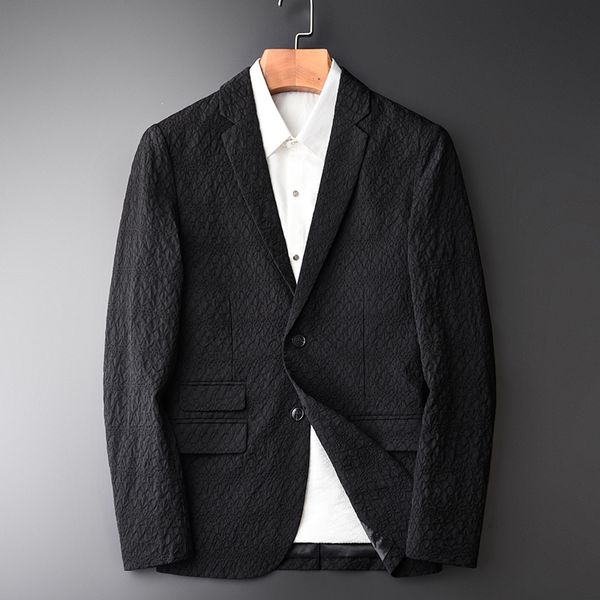 new yarn dyed dark texture fabrics men fashionable suit jacket single breasted casual plus size m xl 2xl 3xl 4xl, White;black
new yarn dyed dark texture fabrics men fashionable suit jacket single breasted casual plus size m xl 2xl 3xl 4xl, White;black