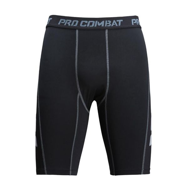 fitness men running shorts knee length elastic short pants sports trousers gym training tights short pants, Black;blue
fitness men running shorts knee length elastic short pants sports trousers gym training tights short pants, Black;blue