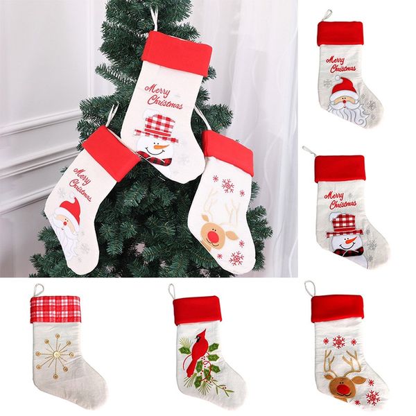 25*43cm christmas stocking gift bags burlap embroidery christmas tree sock xmas candy storage bag festive party supplies wx9-761
25*43cm christmas stocking gift bags burlap embroidery christmas tree sock xmas candy storage bag festive party supplies wx9-761